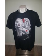 Marilyn Monroe  Men&#39;s Shirt Sz L Black - $18.69 CAD