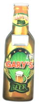 Gary&#39;s Gary Gift Idea Fathers Day Personalised Magnetic Bottle Opener ⭐⭐⭐⭐⭐ - £4.94 GBP