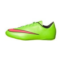 Nike JR MERCURIAL VICTORY V IC Green/Black Indoor Soccer Shoe Little Kid... - $60.78