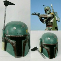 Star Wars Boba Fett Full Face Helmet PVC Armour Cosplay Movie Costume Mask Props - £79.91 GBP