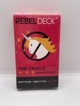 Rebel Deck Oracle 60 Cards Adult Language Deck New Sealed Brace Yourself :) - $20.57