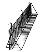 Video shelf for slatwall can be used for videocassettes, books, picture ... - $129.95