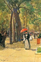 Fifth Avenue and Washington Square by Frederick Childe Hassam - Art Print - £17.39 GBP+