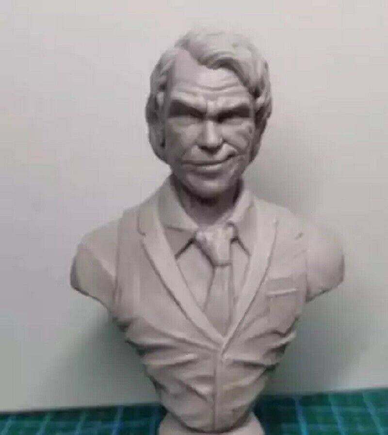180mm BUST 3D Print Superhero Model Kit Joker Criminal Unpainted - Figures