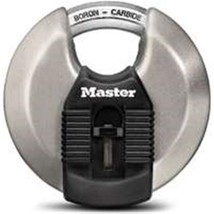 Master Lock Shrouded Shackle Padlock 1 11/16 H x 3 1/8 L Steel Ball Bearing - $12.78