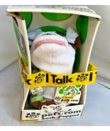 Vintage PETS.COM Talking Sock Puppet, Interview Dog w/ Microphone, NEW &amp;... - $808.17 MXN