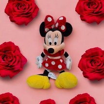 Disney Parks 12&quot; Minnie Mouse Plush Stuffed Animal GUC - £8.57 GBP