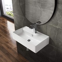 Claire Ceramic Wall Hung Sink By Swiss Madison Sm-Ws318. - $98.93