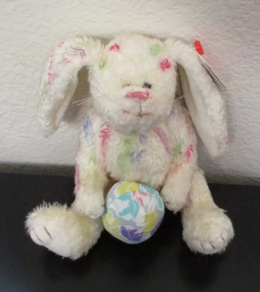 Ty Attic Treasures Georgia The Bunny Rabbit 1993 Jointed USED - $7.91
