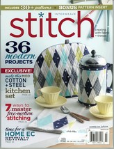 Interweave Stitch Magazine Fall 2014 36 Projects Bonus Pattern Insert Se... - $5.00