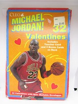 Vintage Michael Jordan Cleo Valentines Cards New Sealed In Box 32 Valentines - £15.45 GBP