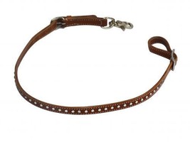 Western Saddle Horse Bling ! Leather Wither Strap to hold up the Breast ... - $12.90