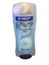 Secret Coconut Deodorant Aluminum-Free 2.4 oz ~ Free Shipping - £9.49 GBP