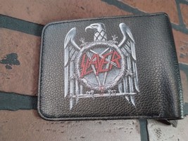 SLAYER - Rocksax Silver Eagle Bi-Fold LicensedWallet ~New - $17.82