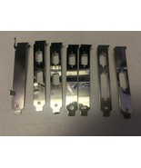 Vintage AT case expansion card plates DB25 DB9 DB15 lot of 7 - $8.12 CAD