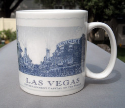 2008 Starbucks Las Vegas Ceramic Coffee Mug 18 oz 4 Queens Entertainment Capital - £21.70 GBP