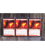 3 Volcanic Dragon Creature 2012 M12 NM Commons Magic the Gathering MTG Cards - $4.46