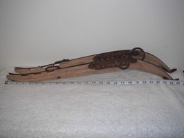 Vintage Set of 2 Wooden Horse Mule Harnesses Yoke Primitive Hitches 25&quot; - £20.54 GBP