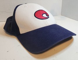 COSTA Del Mar Chesapeake Trucker Hat / Cap OSFA Blue / White adjustable - $9.75