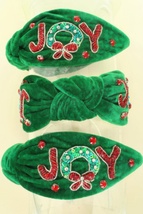   Christmas Joy Top Knot Velvet Headband - €31,07 EUR