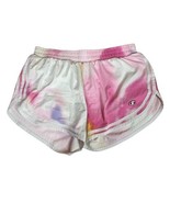 Champion Womens S Pink Tie Dye Double Dry Lined Varsity 3.5&quot; Athletic Sh... - $14.84