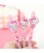 Hello Kitty Gel Pen w/Charm - Rubber Grip - 0.5mm - Kawaii - One Piece -... - £2.34 GBP