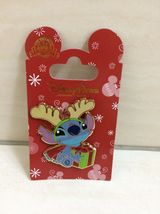 Disney Parks Lilo Stitch Dressed as Reindeer Pin. Christmas Theme. Rare ... - $55.00