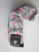 Beverly Hill Polo Club Fun Pink Flamingo Hearts Knee High Socks Shoe Sz 5-9 New! - £7.77 GBP