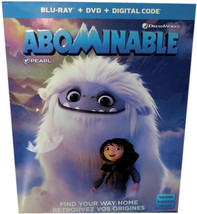 New &amp; Sealed, ABOMINABLE Find Your Way Home  (Blu-Ray + DVD + Digital Code) - $8.62
