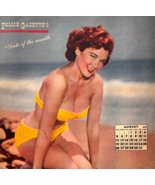 1951 Wendy Waldron Date Of The Month Pin-Up Girl Police Gazette Print DWXX4 - $641.66 MXN