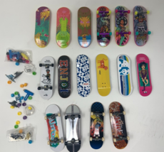 Tech Deck Lot of 16 Tech Decks - Enjoi Element Santa Cruz Almost Barletta Judkin - £63.87 GBP