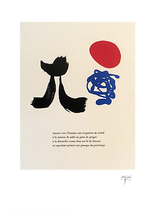 Joan Miro Illustrated Poems-&quot;Parler Seul&quot; Viii, 2004 - £97.78 GBP