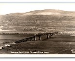 RPPC Vantage Ponte Columbia Fiume Washington Wa Ellis Foto 360 Cartolina R7 - £10.67 GBP