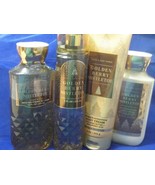 GOLDEN BERRY MISTLE Bath &amp; Body Works frag mist &amp; body cream &amp; lotion, b... - £51.61 GBP