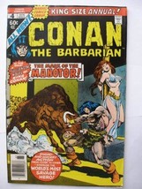 Conan #4 (KING-SIZE Annual!) (The Mark Of The Manotor!, Vol. 1) [Comic] Roy Thom - £10.08 GBP