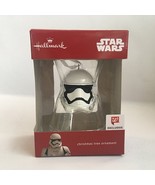 Disney Hallmark Storm Trooper Helmet Blown Glass Christmas Tree Ornament... - £8.49 GBP