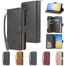 For Huawei P30 Pro P40 Pro Lite Nova 6SE Y7P Flip Leather wallet back Case Cover - £41.14 GBP