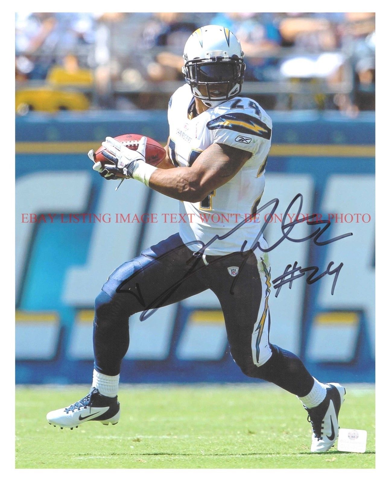 RYAN MATHEWS AUTO SIGNED AUTOGRAPHED 8x10 RP PHOTO SAN DIEGO CHARGERS - $14.57