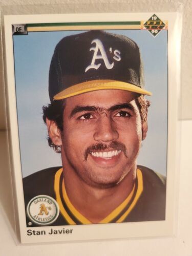 1990 Upper Deck Baseball Card | Stan Javier | Oakland Athletics | #209 - $1.99
