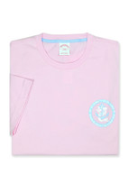 Brooks Brothers Mens Pink Mermaid Anchor Graphic Tee T-Shirt, L Large 86... - £31.17 GBP