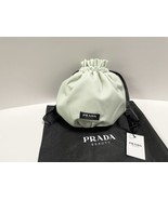 Prada Beauty Pouch Drawstring Light Green Dust Bag - $48.00 CAD