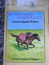 Vintage By The Shores Of Silver Lake Laura Ingalls Wilder Novel Book - £7.18 GBP
