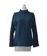 Club Monaco Selska Cashmere Womens Sweater S/P Ribbed Blue - $69.99