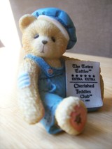 Cherished Teddies 1995 “Cub E. Bear” Charter Member Figurine - £14.38 GBP