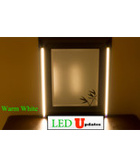 Make up mirror LED light dual U3014 vanity LED light set Warm white + UL... - £52.13 GBP