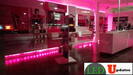 40ft Magenta Storefront LED LIght super bright 5630 with UL listed 12v 6A Power  - £116.69 GBP