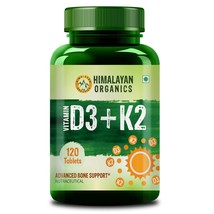 Vitamin D3 600 IU + K2 as MK7 Supplement Supports Stronger Immunity &amp; Bone - £27.90 GBP