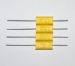 Philips MKC 341 1uF 1.0 250V Chicklet Axial Audio Polycarbonate Capacitors, 2pcs - $4.36