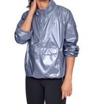 Under Armour Womens Activewear Storm Metallic Jacket Size:Large,Blue Heights - £48.85 GBP