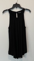 Cable &amp; Gauge Black Pleated  Halter Top, XLarge - $15.79